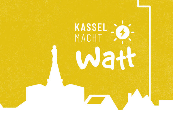 Logo der Solarenergie-Kampagne Kassel macht Watt