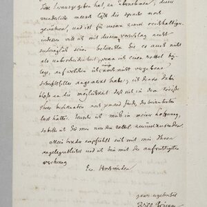 Brief von Wilhelm Grimm vom 14. Juli 1839 Seite 2