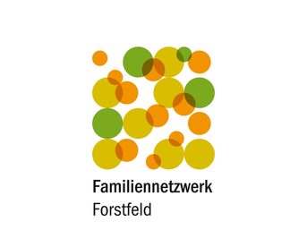 Die Grafik zeigt das Logo des Familiennetzwerks Forstfeld