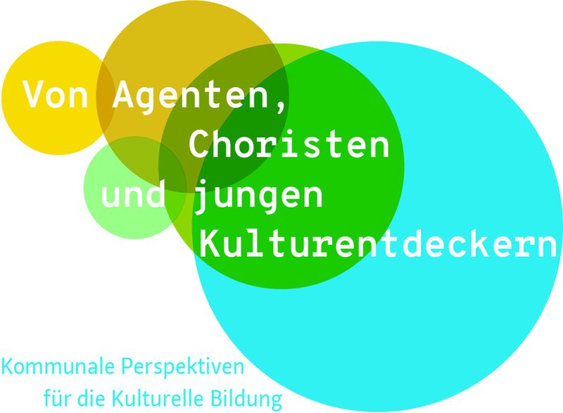 Logo zur Tagung Kulturelle Bildung "Von Agenten, Choristen und jungen Kulturentdeckern