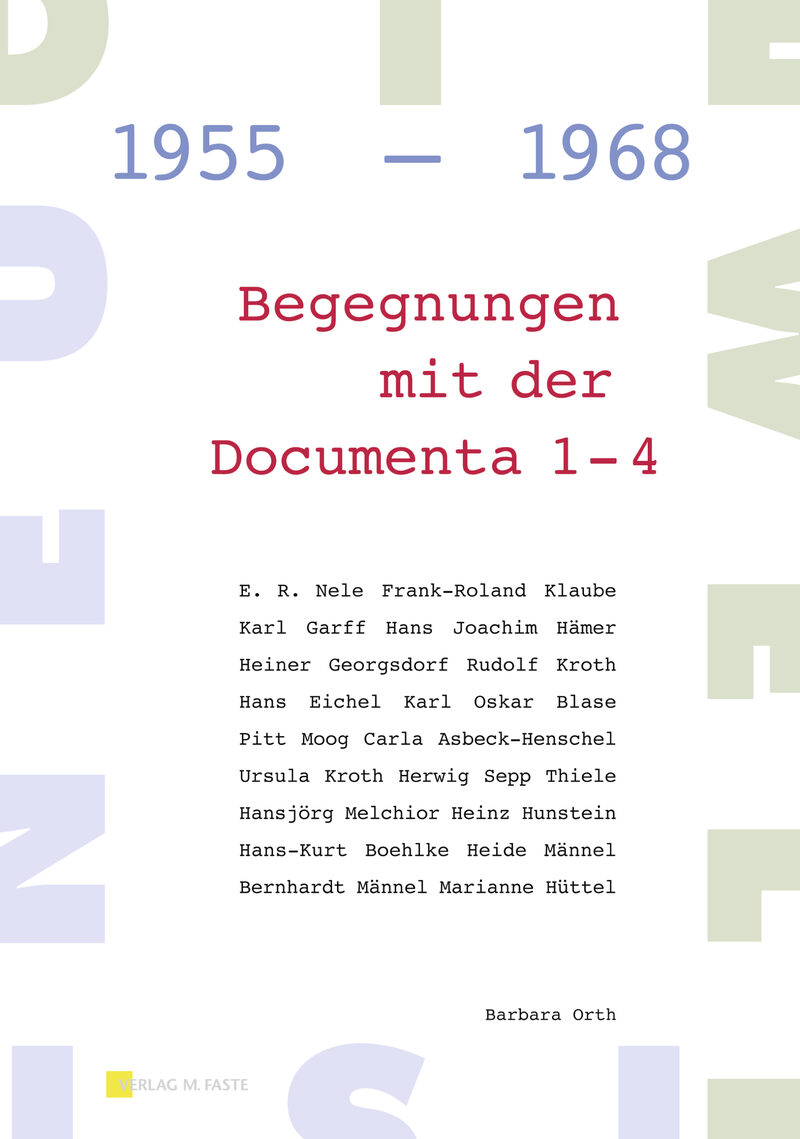 Buchcover mit den Jahreszahlen 1955-1968