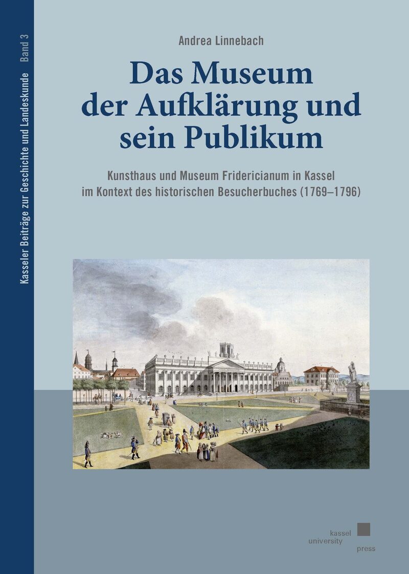 Buchcover mit Fridericianum und Friedrichsplatz