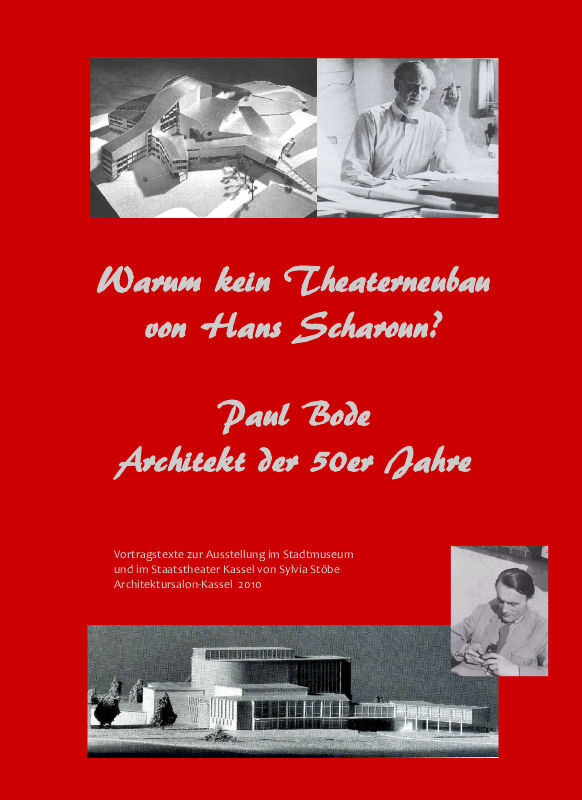 Buchcover mit Bauwerken und Hans Scharonn und Paul Bode
