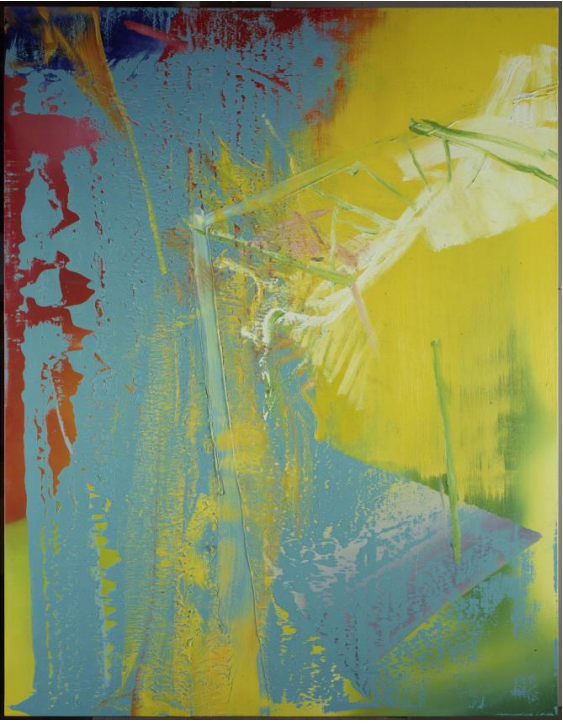 Gerhard Richter, Oldenburg (Abstraktes Bild Nr. 489), 1982 Öl auf Leinwand