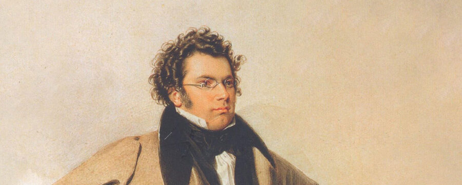 Zeichnung von Franz Schubert