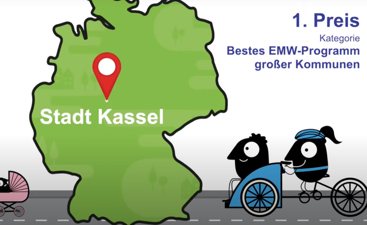 Erster bundesweiter Wettbewerb der EMW – Bestes Programm Großer Kommunen: 1. Preis Stadt Kassel