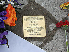 Stolperstein für Regina Deborah Schiff