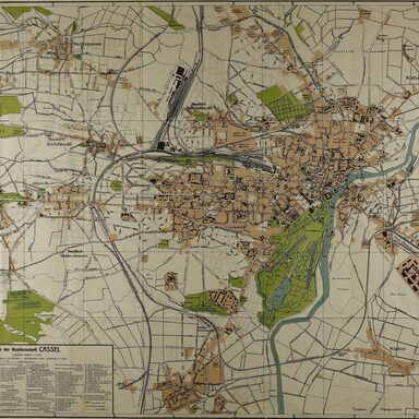 Karte von Kassel
