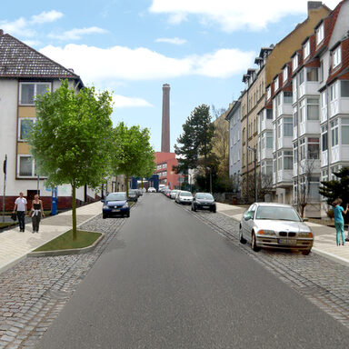 Planungsfoto Magazinstraße