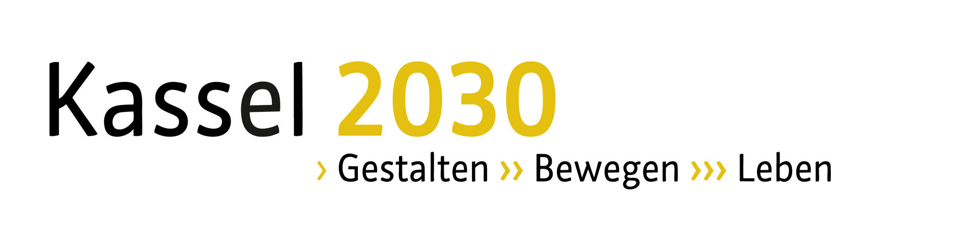 Schriftzug Kassel 2030