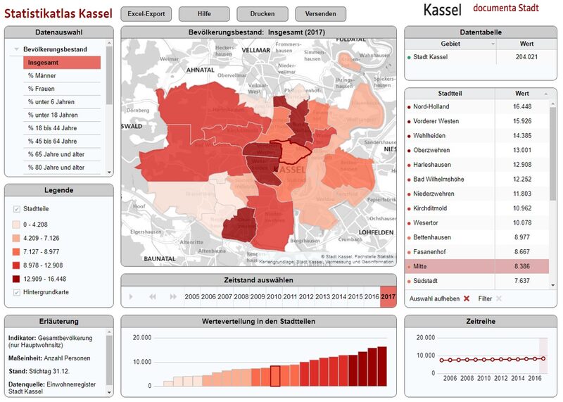 Statistik-Atlas Kassel