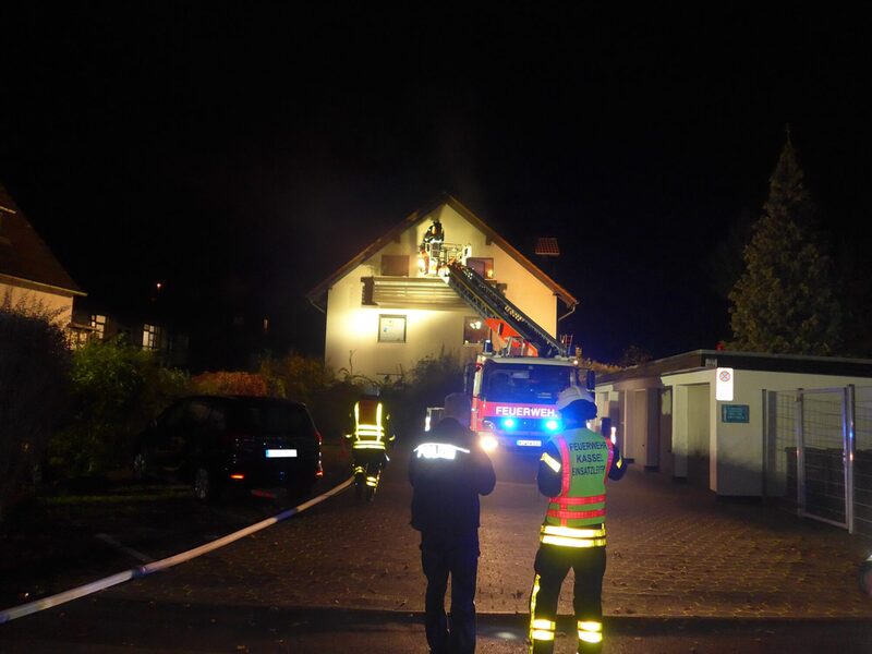 Brand in einem Wohngebäude in der Fiedlerstraße