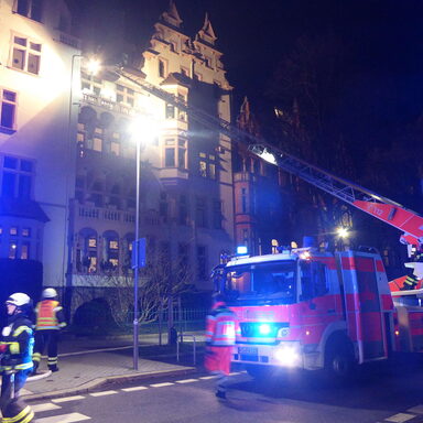 Wohnungsbrand in der Goethestraße in Kassel