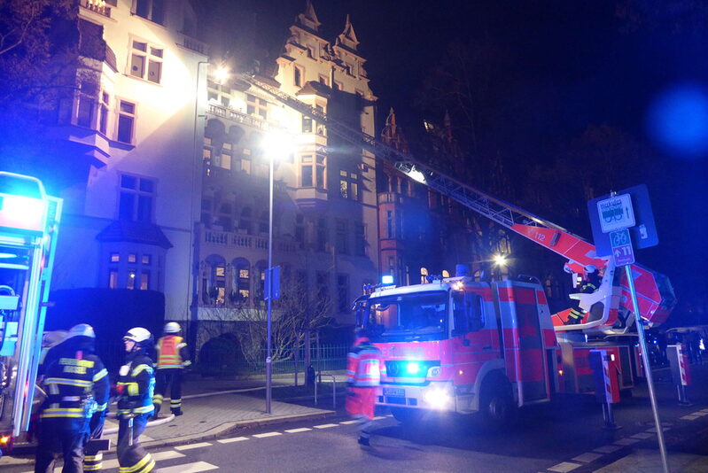 Wohnungsbrand in der Goethestraße in Kassel