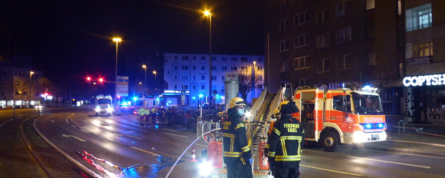 Brandeinsatz in der Holländischen Straße
