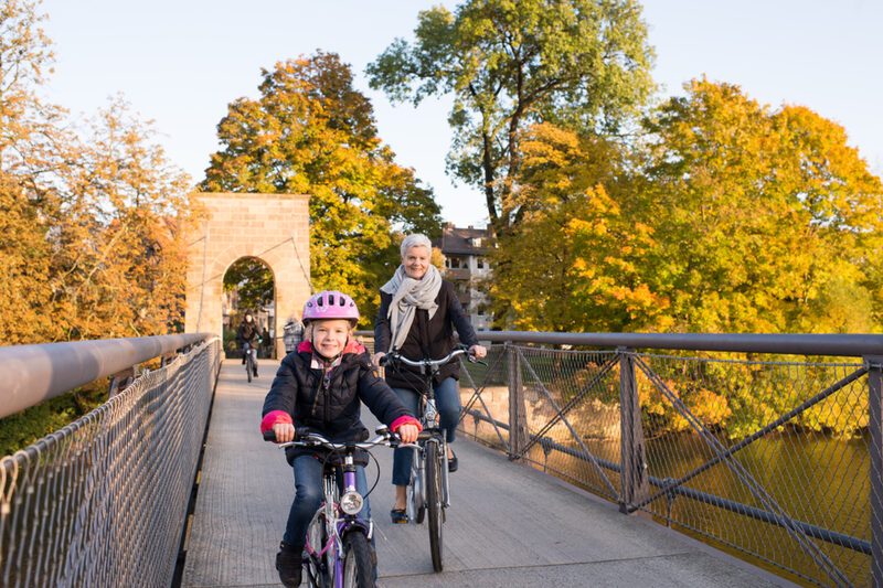 Herbstliche Radtour durch Kassel
