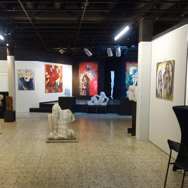 d:gallery Ausstellungansicht