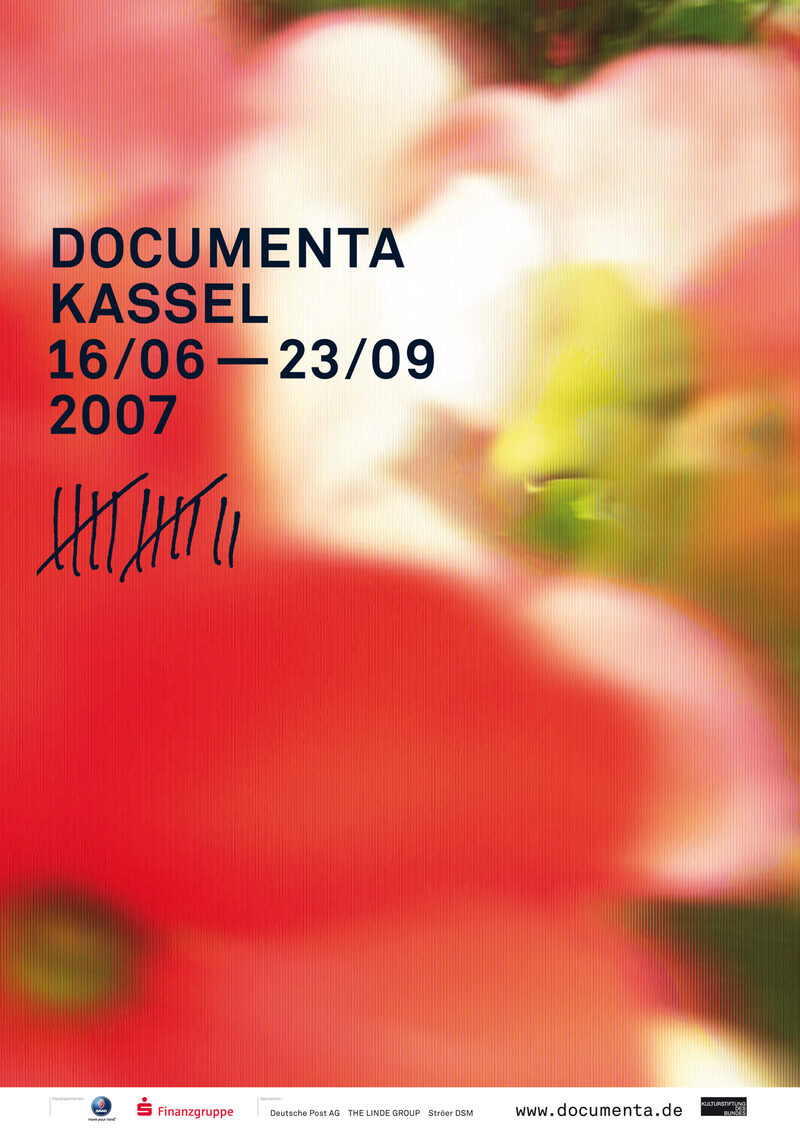 Plakat zur documenta 12 in 2007