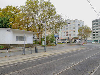 Nach vielen Jahren Leerstand jetzt Kulturort: Das TRAFO-Haus am Lutherplatz