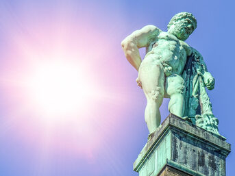 Herkules bei Sonnenschein