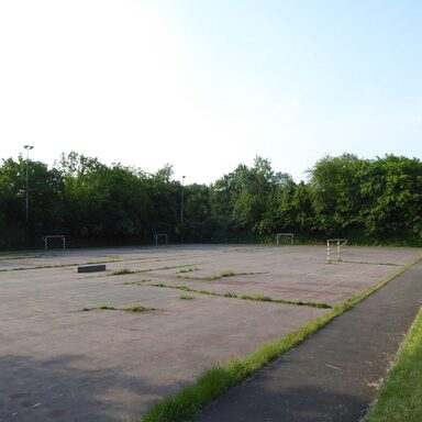 Hartplatz der Sportanlage Stockwiesen