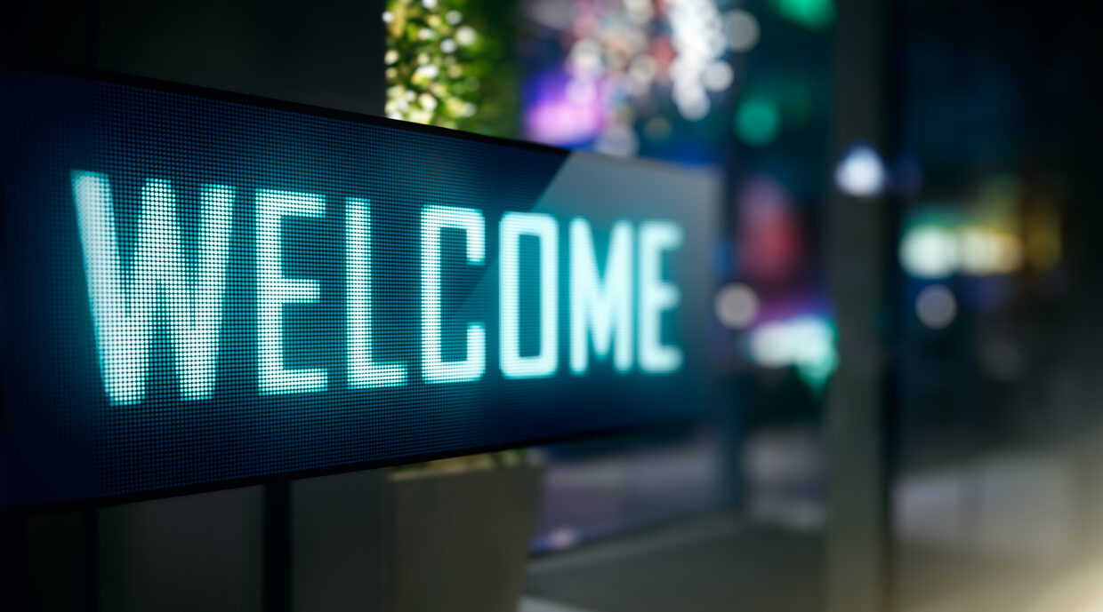 LED Display - Welcome signage