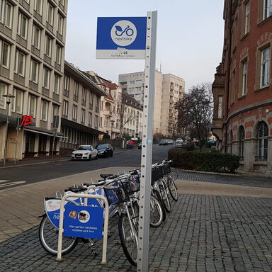 Fahrradstation Nextbike